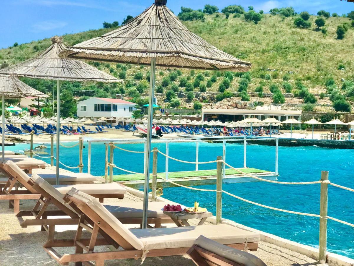Luxury Villa Alisja Sarande With Private Beach מראה חיצוני תמונה