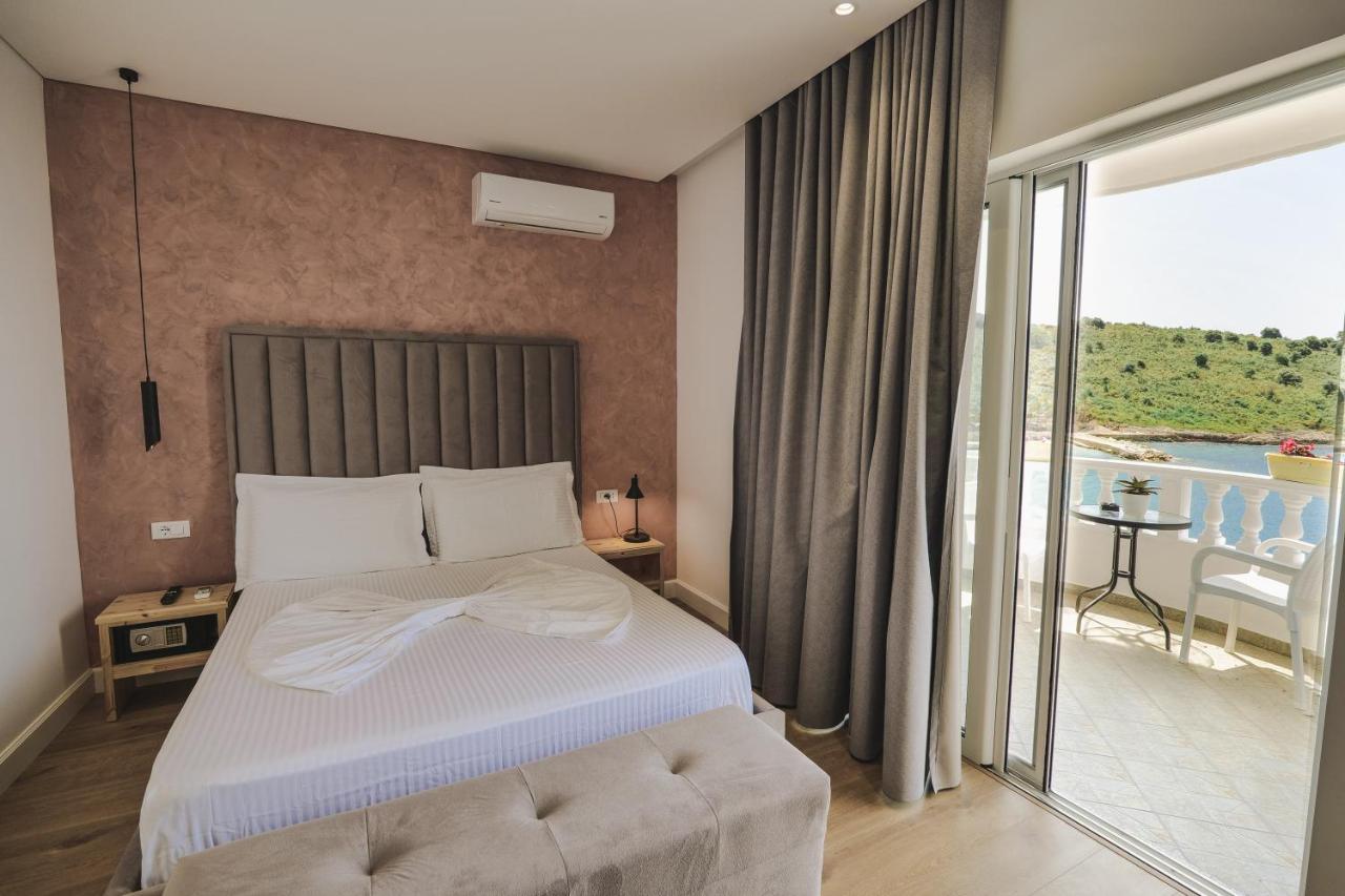 Luxury Villa Alisja Sarande With Private Beach מראה חיצוני תמונה