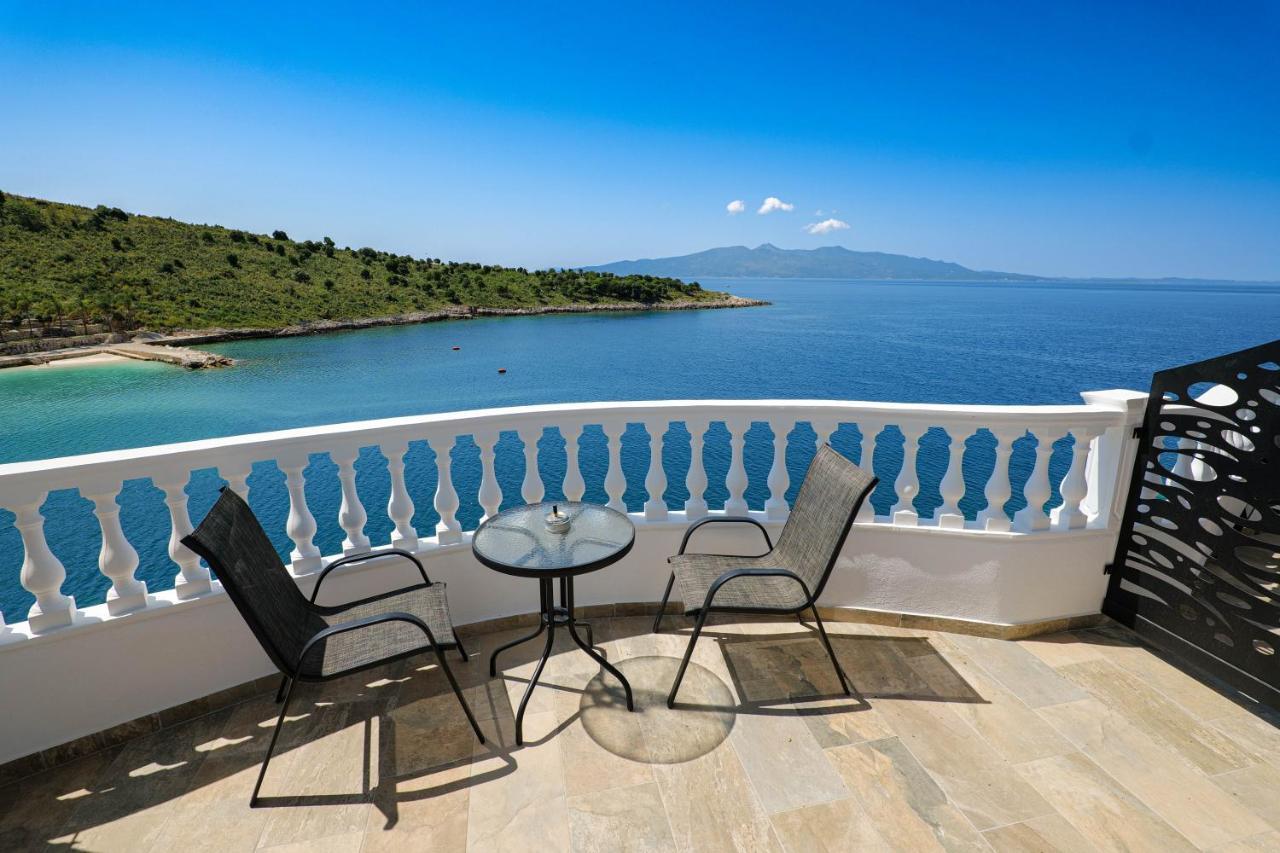 Luxury Villa Alisja Sarande With Private Beach מראה חיצוני תמונה