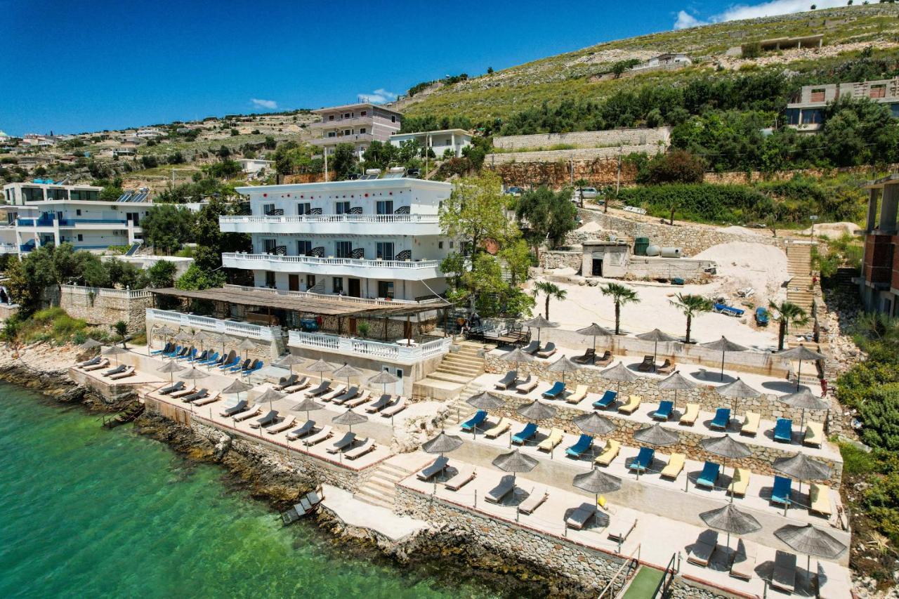 Luxury Villa Alisja Sarande With Private Beach מראה חיצוני תמונה