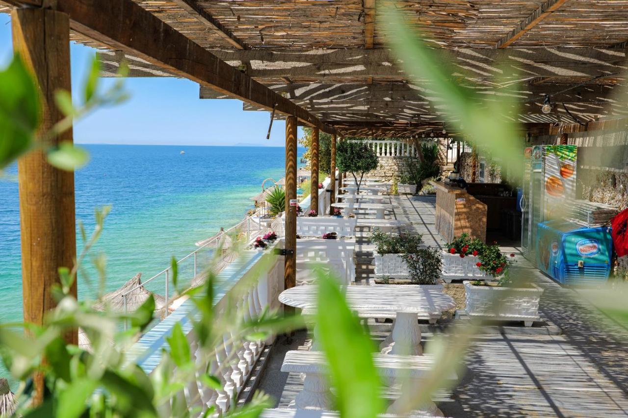 Luxury Villa Alisja Sarande With Private Beach מראה חיצוני תמונה