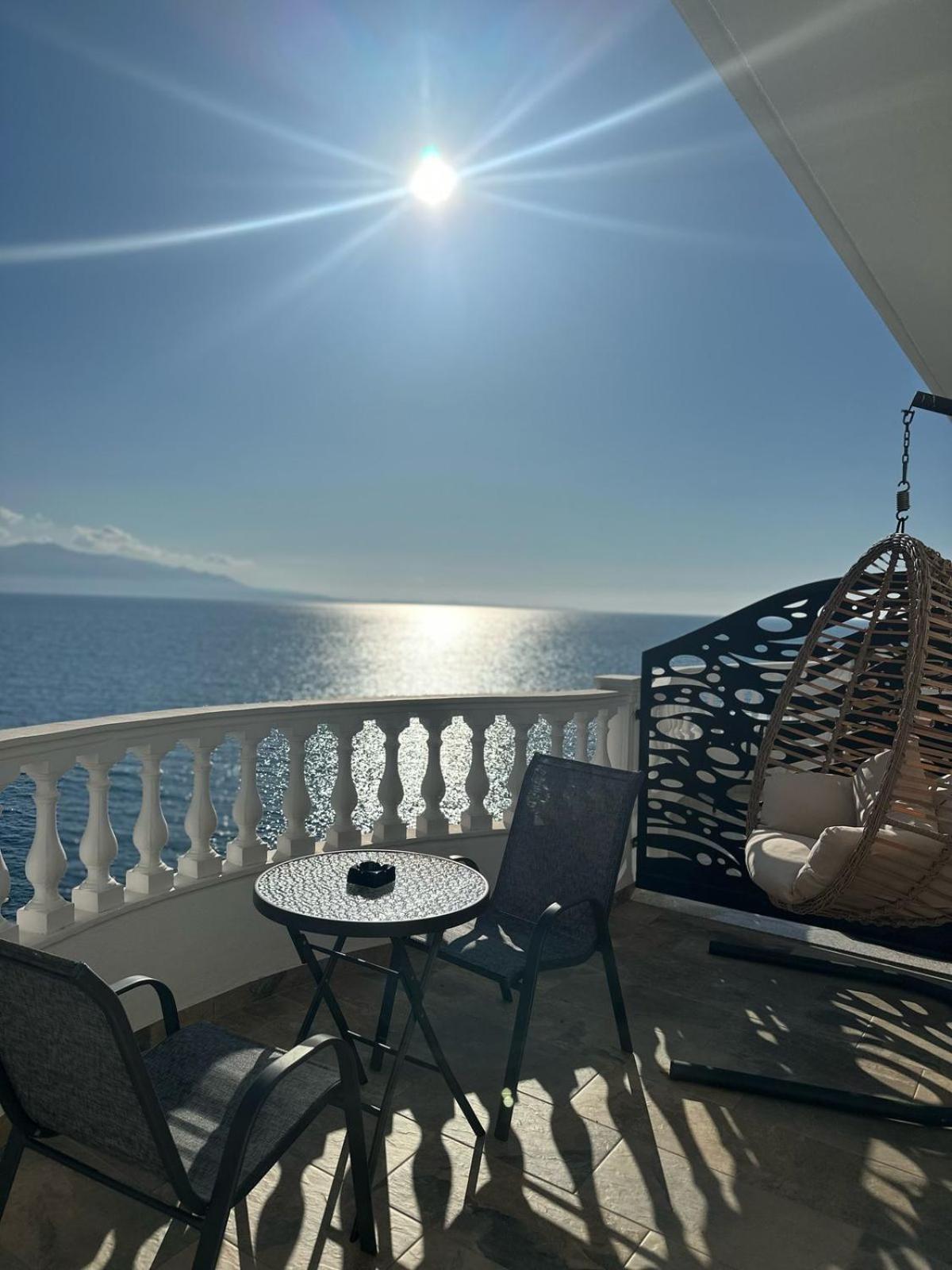 Luxury Villa Alisja Sarande With Private Beach מראה חיצוני תמונה